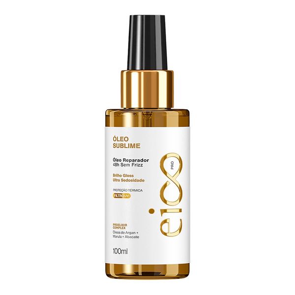 Óleo Reparador Capilar Eico Pro Óleo Sublime 100ml
