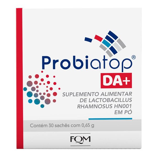 Probiótico Probiatop DA+ 30 Sachês de 0,65g Cada
