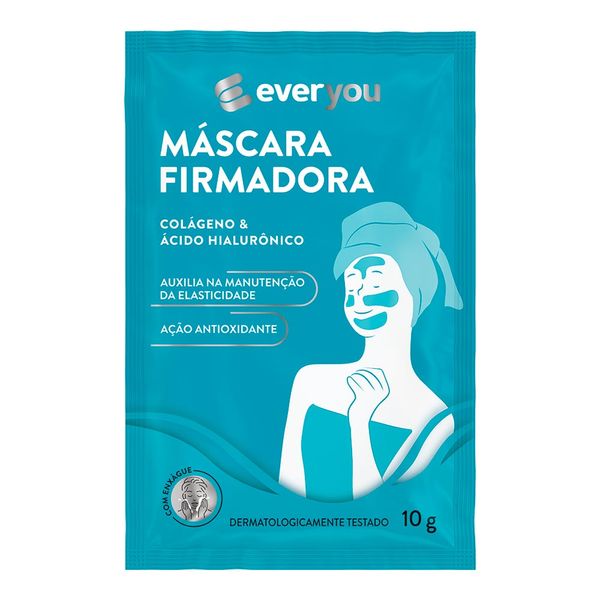 Máscara Facial Ever You Colágeno e Ácido Hialurônico 10g