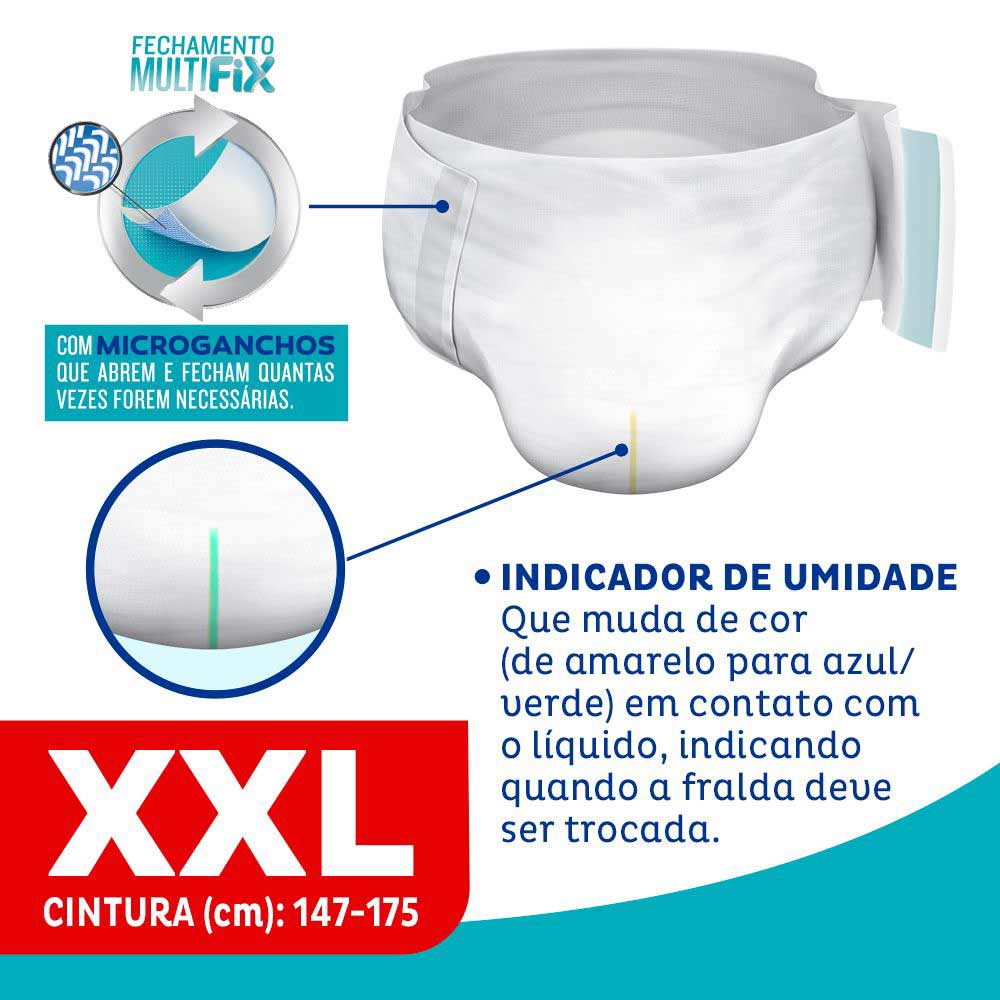 Fralda Geriátrica Tena Plus Size Care Xxl 8 Unidade - Drogaria Sao Paulo