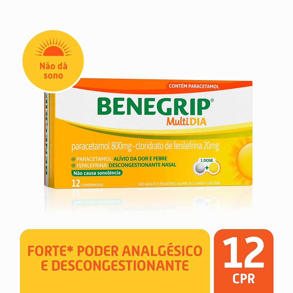 Antigripal Multigrip 20 Cápsulas - Drogaria Sao Paulo