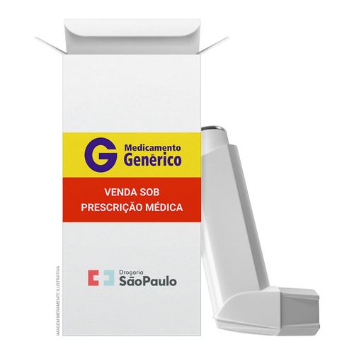 Sulfato De Salbutamol 100Mcg/Dose Genérico Glenmark 19Ml 1 Frasco + Dispositivo Inalatório