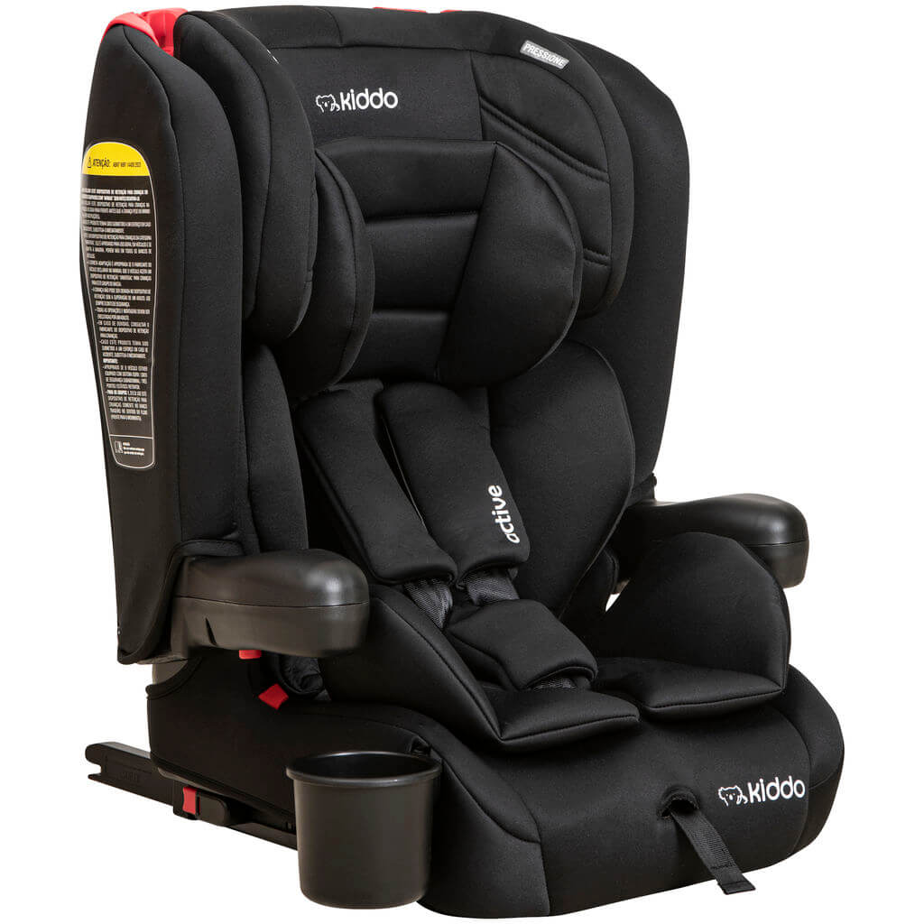 Cadeirinha de Carro Active com Isofix Preto Kiddo 935291906