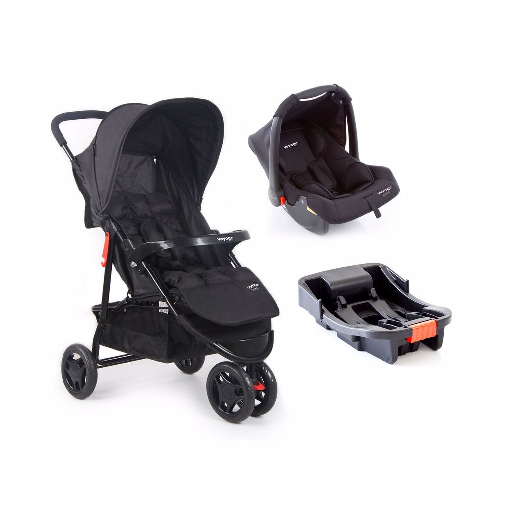 Travel System Delta Trio Pro Voyage + preto 935291920
