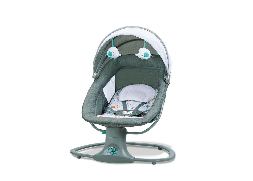 Cadeira Swing Automatica com Bluetooth Verde Mastela 935291932