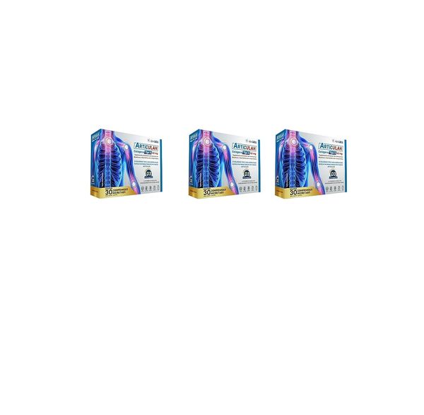 Kit C/3 Articulah Colágeno Tipo II 40MG C/30 Comprimidos