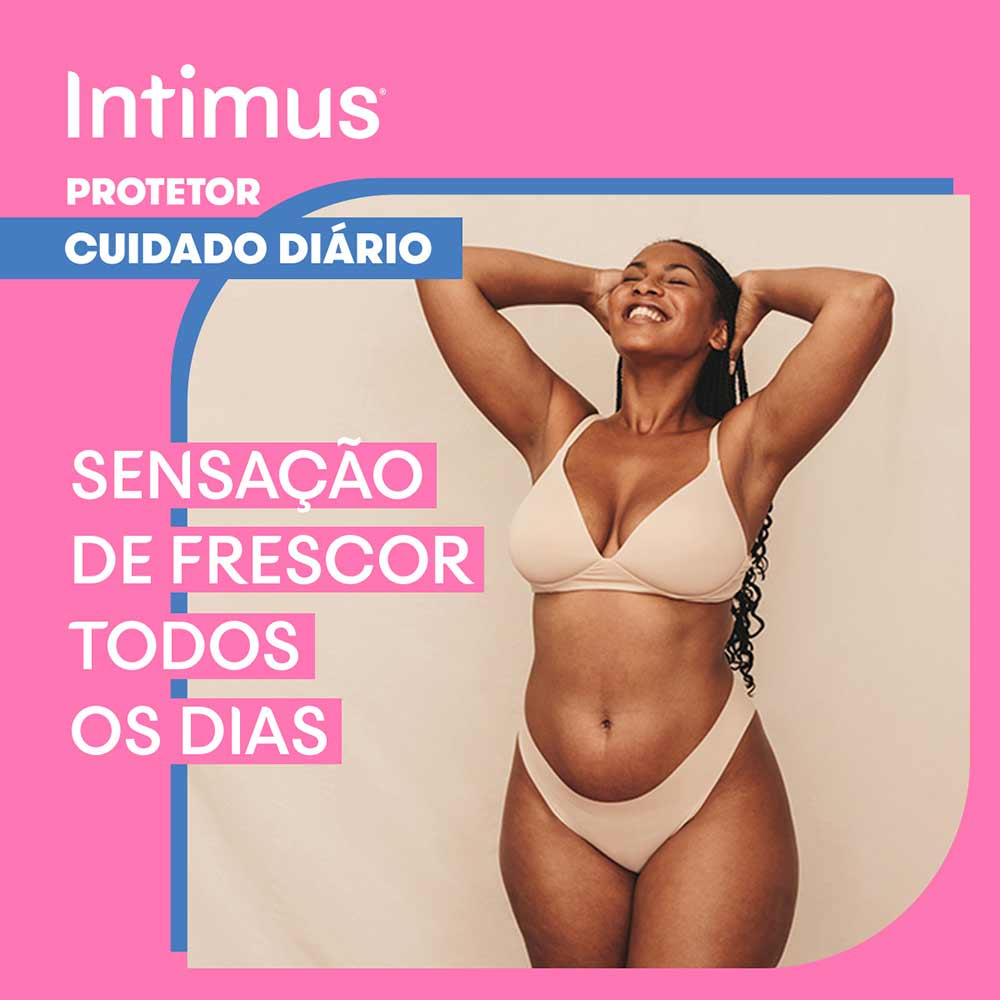 Absorvente Protetor Di rio Intimus Cuidado Di rio 40 unidades