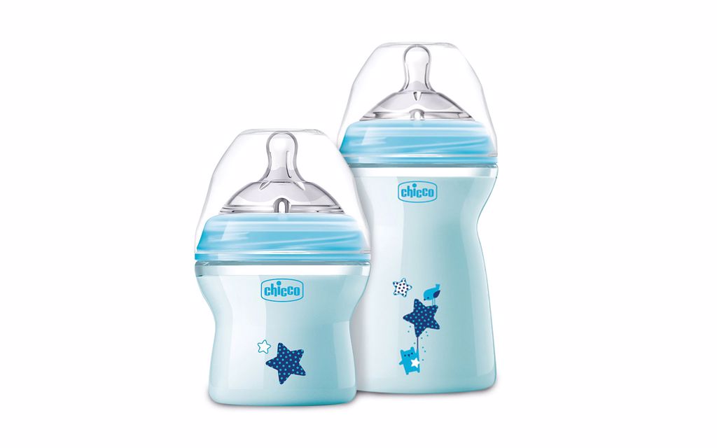 Kit 2 Mamadeiras Step Up Chicco Azul 935293005