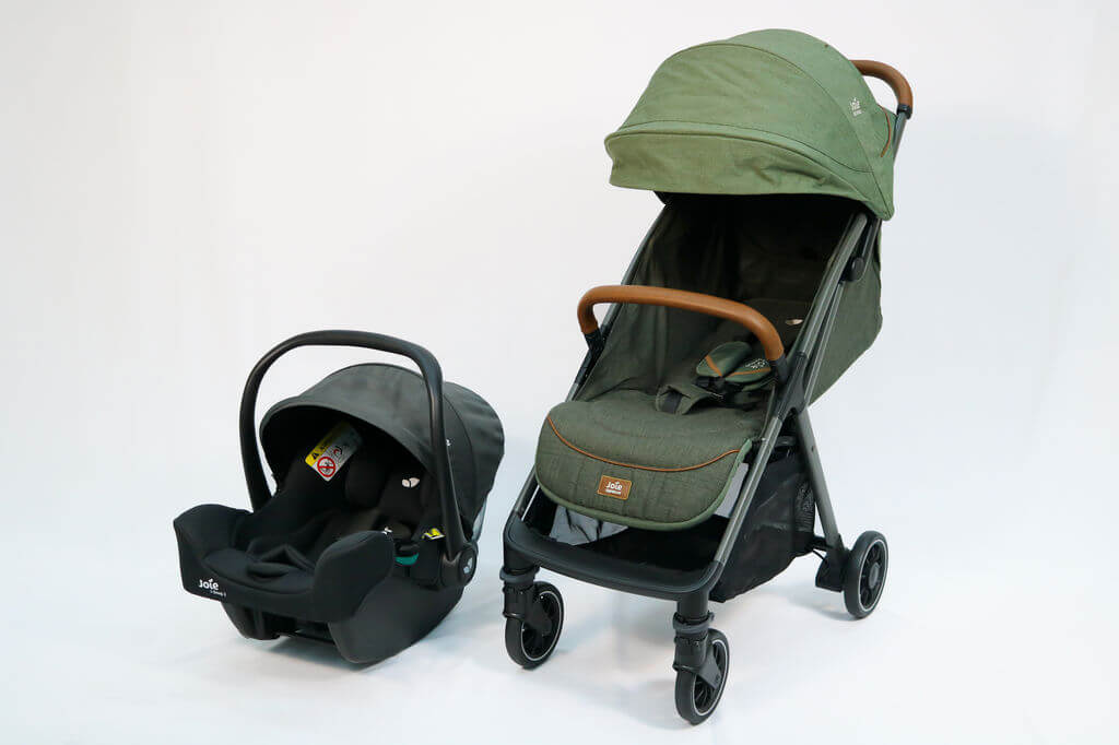 Carrinho de Bebê Combo Parcel Verde Pine com Bebê Conforto I Snug Joie 935293013