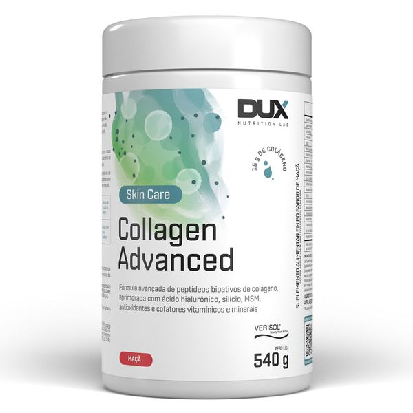 Collagen Advanced Pote 540G Dux Nutrition Maçã