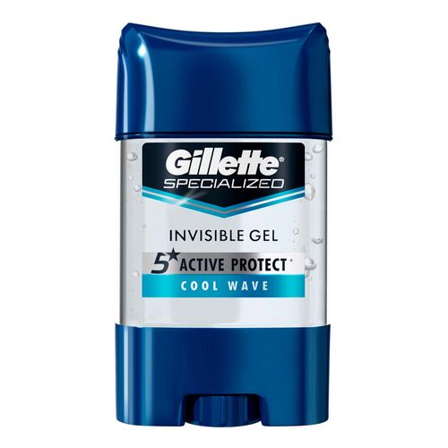 Desodorante Em Gel Gillette Specialized Clear Cool Wave 82G