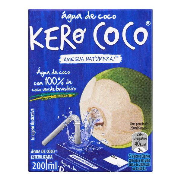 Água Coco Kero Coco 200ml
