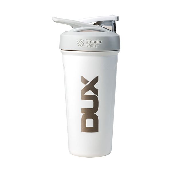 Blender Bottle Dux Strada Ss 710 Ml Dux Nutrition Branca 710Ml
