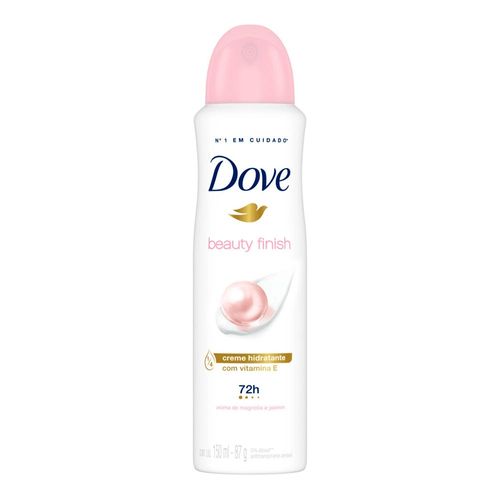 Desodorante Antitranspirante Aerosol Dove Beauty Finish Edição Limitada 150Ml