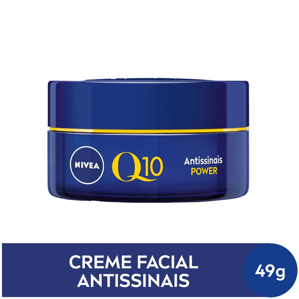 Creme Facial Nivea Antissinais Q10 Power Noite 49g - Drogaria Sao