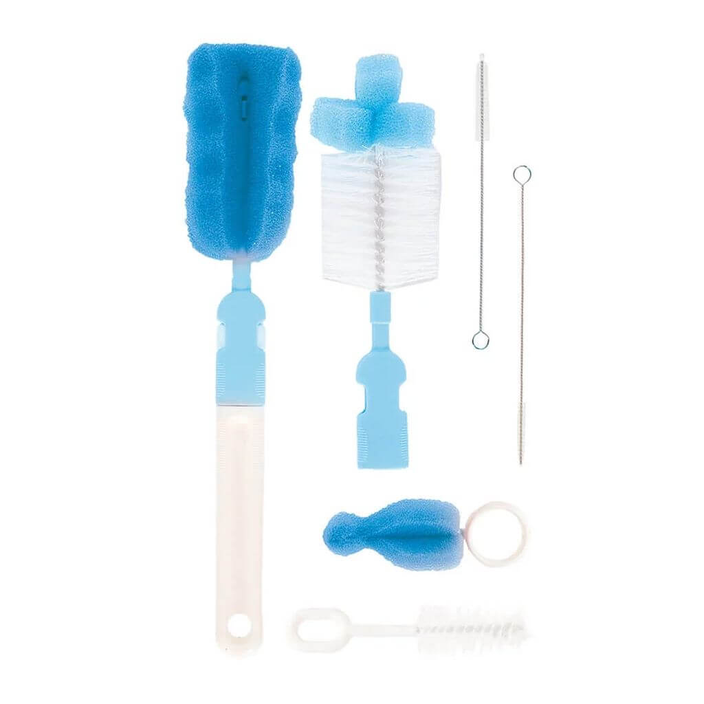 KIT ESCOVA MAMAD E CANUDOS BUBA AZUL