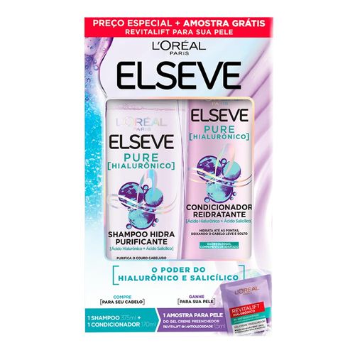826731---Kit-LOreal-Paris-Shampoo-Elseve-375ml-Condicionador-Elseve-170ml-Pure-Hialuronico-Creme-Preenchedor-Revitalift-1-5ml-1