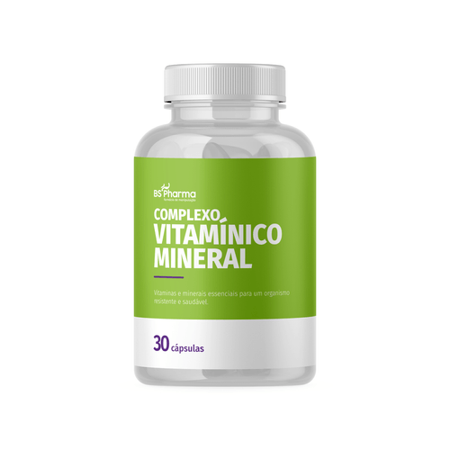Complexo Vitamínico Mineral 30 Cápsulas Bs Pharma preço
