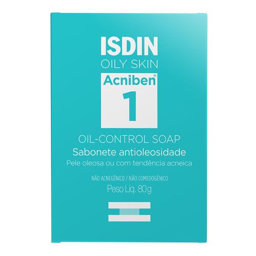 828122---Sabonete-em-Barra-Facial-Isdin-Oily-Skin-Acniben-Antioleosidade-80g-1