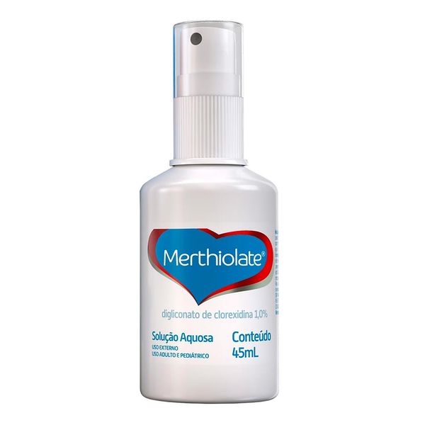 Antisséptico Tópico Merthiolate Incolor Spray 45ml
