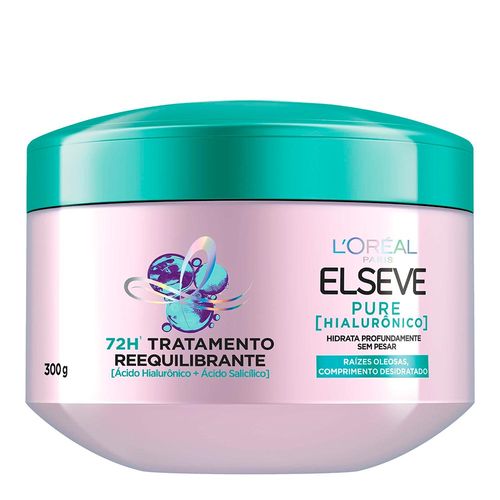 Creme De Tratamento Capilar L'oréal Paris Elseve Pure Hialurônico 300G