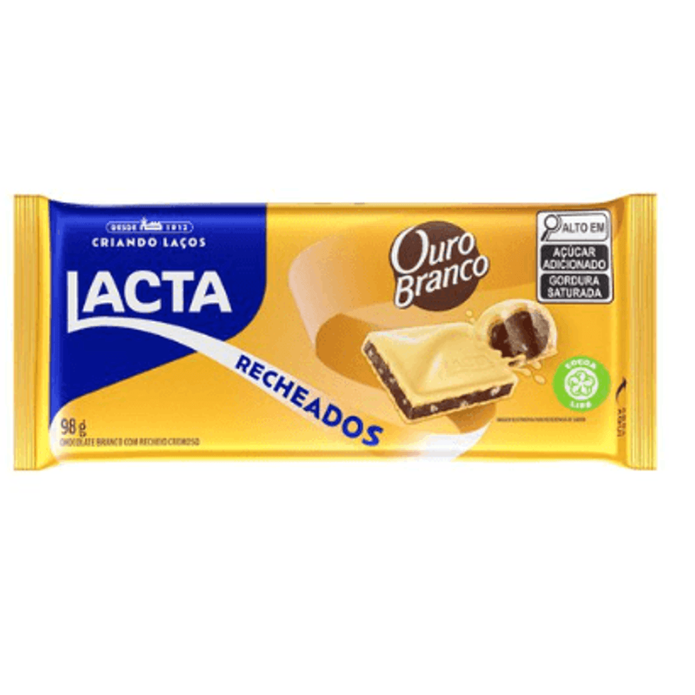 Chocolate Lacta Lacta 4 x 90g
