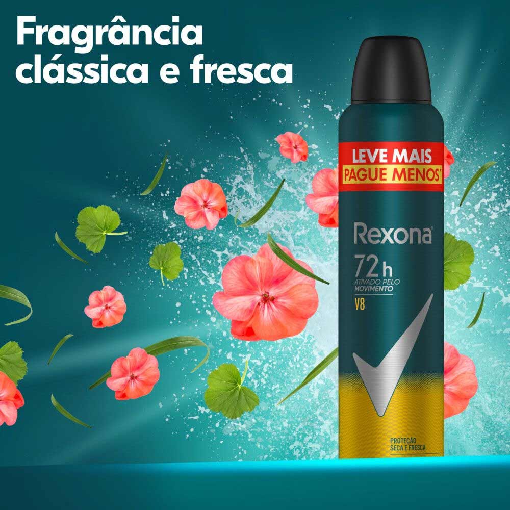 Desodorante Rexona Clinical Sport Aerosol 150ml - Drogaria Sao Paulo