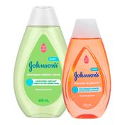 Kit-Johnsons-Baby-Shampoo-Cabelos-Claros-400ml---Sabonete-Liquido-Da-Cabeca-Aos-Pes-200ml-1