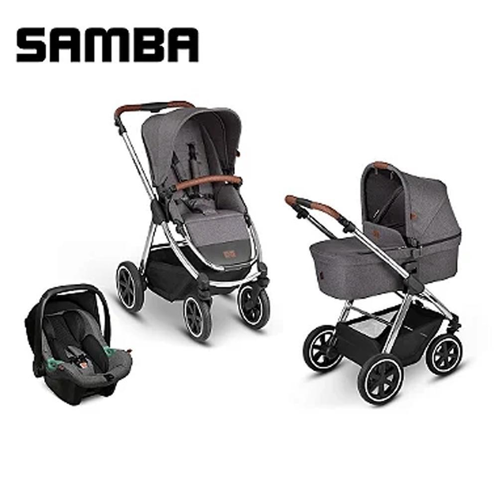 Carrinho Samba com Bebê Conforto Tulip Asphalt Diamante Abc Design 935301485