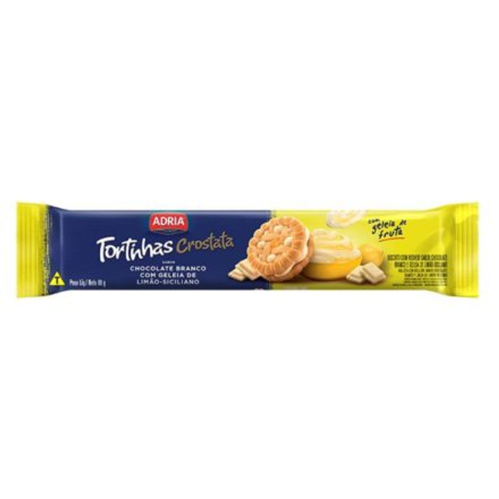 Biscoito Negresco sabor Limão Siciliano com 90g- Nestlé