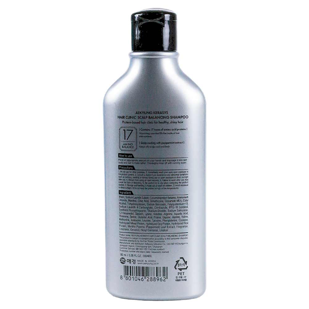 Shampoo Kerasys Scalp Balancing 180ml - Drogaria Sao Paulo