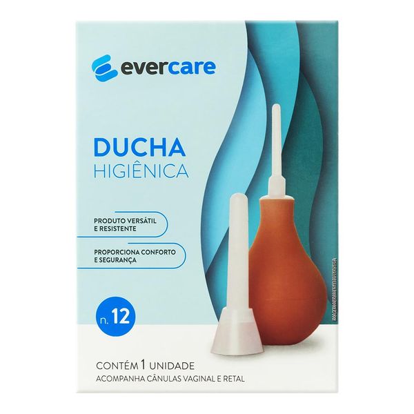 Ducha Higiênica Ever Care Cânulas Vaginal e Retal N°12 1 Unidade