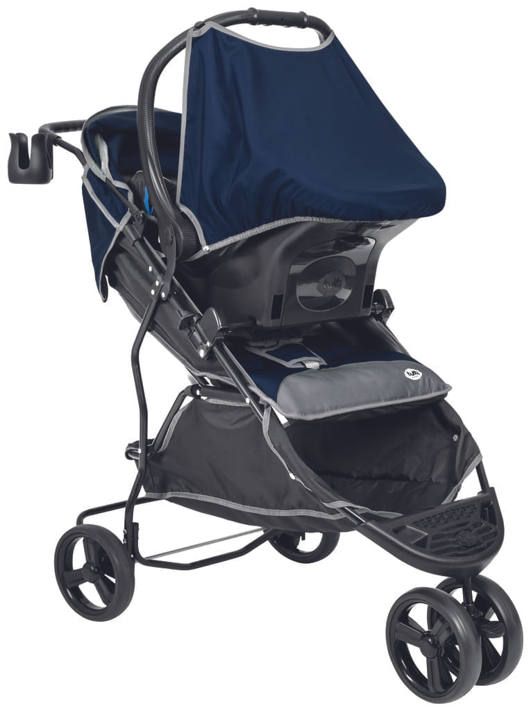 Carrinho de Bebê Evo Tutti Baby Azul 935302449